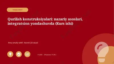 06955_qurilish_konstruksiyalari_nazariy_asosla — PPTX