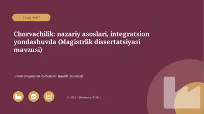 07102_chorvachilik_nazariy_asoslari_integratsi — PPTX