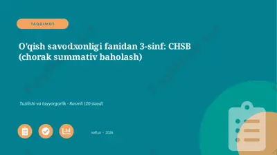 01871_oqish_savodxonligi_fanidan_3_sinf_chsb_c — PPTX
