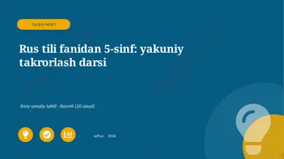 03620_rus_tili_fanidan_5_sinf_yakuniy_takrorla — PPTX