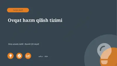 00439_ovqat_hazm_qilish_tizimi — PPTX