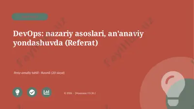 00977_devops_nazariy_asoslari_ananaviy_yondash — PPTX