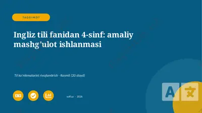 03190_ingliz_tili_fanidan_4_sinf_amaliy_mashgu — PPTX