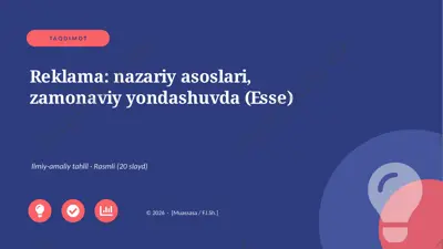 03853_reklama_nazariy_asoslari_zamonaviy_yonda — PPTX