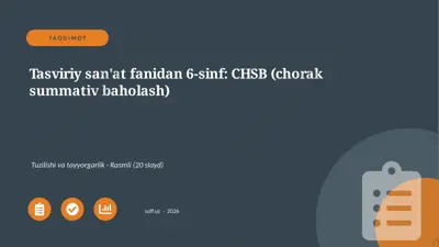 02009_tasviriy_sanat_fanidan_6_sinf_chsb_chora — PPTX