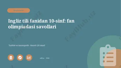 02778_ingliz_tili_fanidan_10_sinf_fan_olimpiad — PPTX