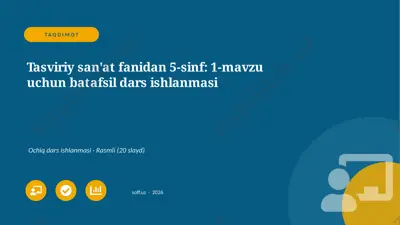04360_tasviriy_sanat_fanidan_5_sinf_1_mavzu_uc — PPTX