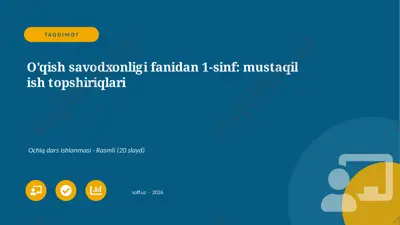 02340_oqish_savodxonligi_fanidan_1_sinf_mustaq — PPTX