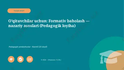 00141_oqituvchilar_uchun_formativ_baholash_naz — PPTX