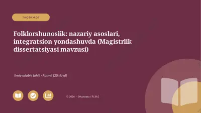06812_folklorshunoslik_nazariy_asoslari_integr — PPTX