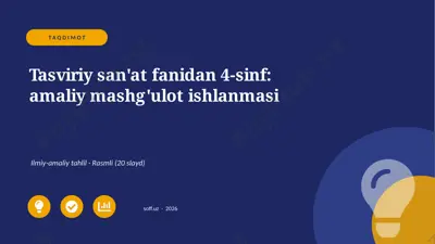 03314_tasviriy_sanat_fanidan_4_sinf_amaliy_mas — PPTX