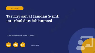 03524_tasviriy_sanat_fanidan_5_sinf_interfaol_ — PPTX