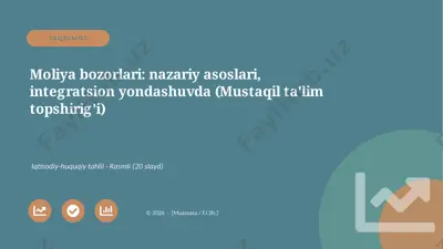 05938_moliya_bozorlari_nazariy_asoslari_integr — PPTX