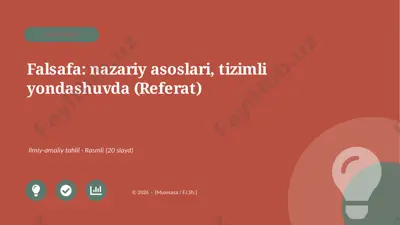 05477_falsafa_nazariy_asoslari_tizimli_yondash — PPTX