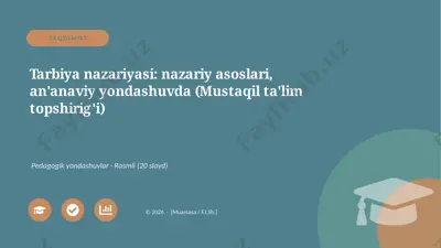 01038_tarbiya_nazariyasi_nazariy_asoslari_anan — PPTX