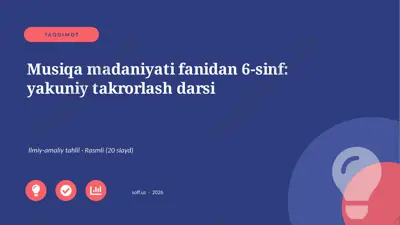 03723_musiqa_madaniyati_fanidan_6_sinf_yakuniy — PPTX