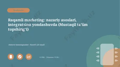 07438_raqamli_marketing_nazariy_asoslari_integ — PPTX