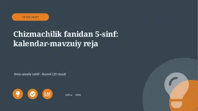 04129_chizmachilik_fanidan_5_sinf_kalendar_mav — PPTX