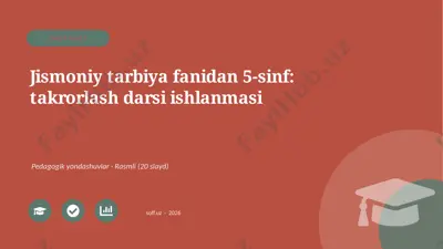 03117_jismoniy_tarbiya_fanidan_5_sinf_takrorla — PPTX