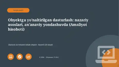 00829_obyektga_yonaltirilgan_dasturlash_nazari — PPTX