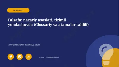05484_falsafa_nazariy_asoslari_tizimli_yondash — PPTX
