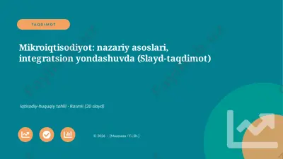 05911_mikroiqtisodiyot_nazariy_asoslari_integr — PPTX