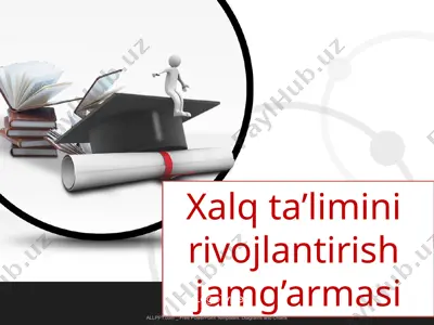 xalq ta’limini rivojlantirish jamg’armasi — PPTX