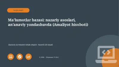00839_malumotlar_bazasi_nazariy_asoslari_anana — PPTX