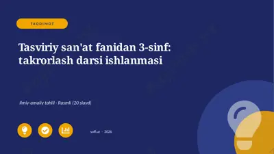 03104_tasviriy_sanat_fanidan_3_sinf_takrorlash — PPTX