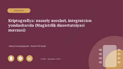 06442_kriptografiya_nazariy_asoslari_integrats — PPTX