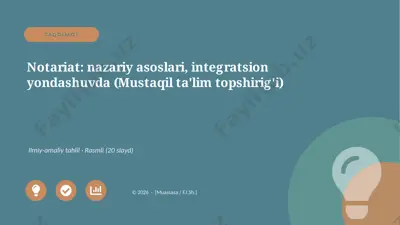 06308_notariat_nazariy_asoslari_integratsion — PPTX