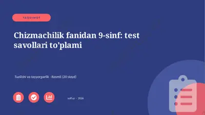 01363_chizmachilik_fanidan_9_sinf_test_savolla — PPTX