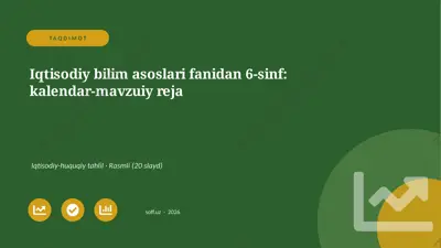 04176_iqtisodiy_bilim_asoslari_fanidan_6_sinf — PPTX