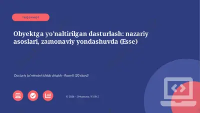 02673_obyektga_yonaltirilgan_dasturlash_nazari — PPTX
