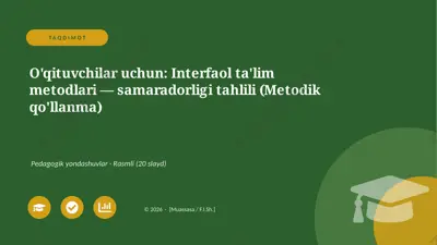 00016_oqituvchilar_uchun_interfaol_talim_metod — PPTX