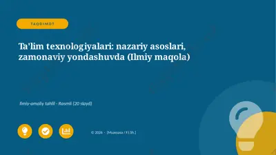 02990_talim_texnologiyalari_nazariy_asoslari_z — PPTX