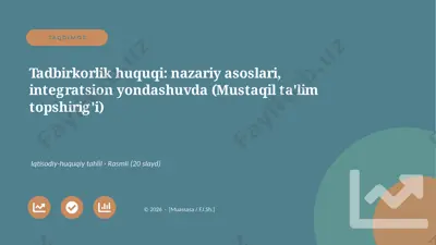 06238_tadbirkorlik_huquqi_nazariy_asoslari_int — PPTX