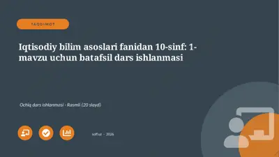 04389_iqtisodiy_bilim_asoslari_fanidan_10_sinf — PPTX