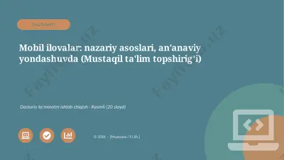 00868_mobil_ilovalar_nazariy_asoslari_ananaviy — PPTX