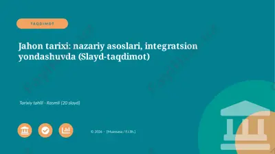 07301_jahon_tarixi_nazariy_asoslari_integratsi — PPTX