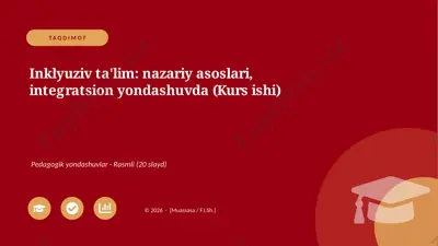 06585_inklyuziv_talim_nazariy_asoslari_integra — PPTX