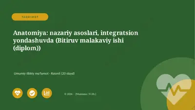 06826_anatomiya_nazariy_asoslari_integratsion — PPTX