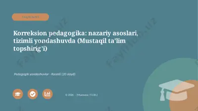 04778_korreksion_pedagogika_nazariy_asoslari_t — PPTX