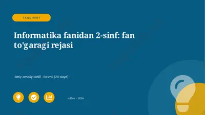 02630_informatika_fanidan_2_sinf_fan_togaragi_ — PPTX
