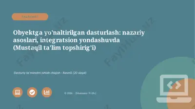 06348_obyektga_yonaltirilgan_dasturlash_nazari — PPTX