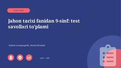 01293_jahon_tarixi_fanidan_9_sinf_test_savolla — PPTX