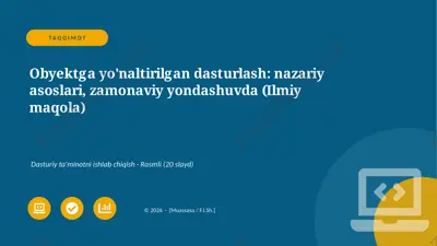 02670_obyektga_yonaltirilgan_dasturlash_nazari — PPTX