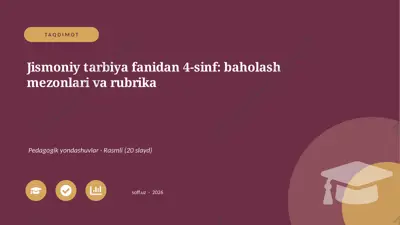 03952_jismoniy_tarbiya_fanidan_4_sinf_baholash — PPTX