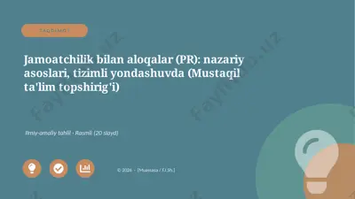 05698_jamoatchilik_bilan_aloqalar_pr_nazariy_a — PPTX