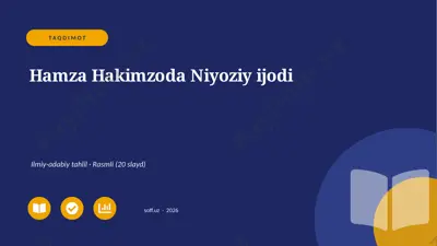 00424_hamza_hakimzoda_niyoziy_ijodi — PPTX